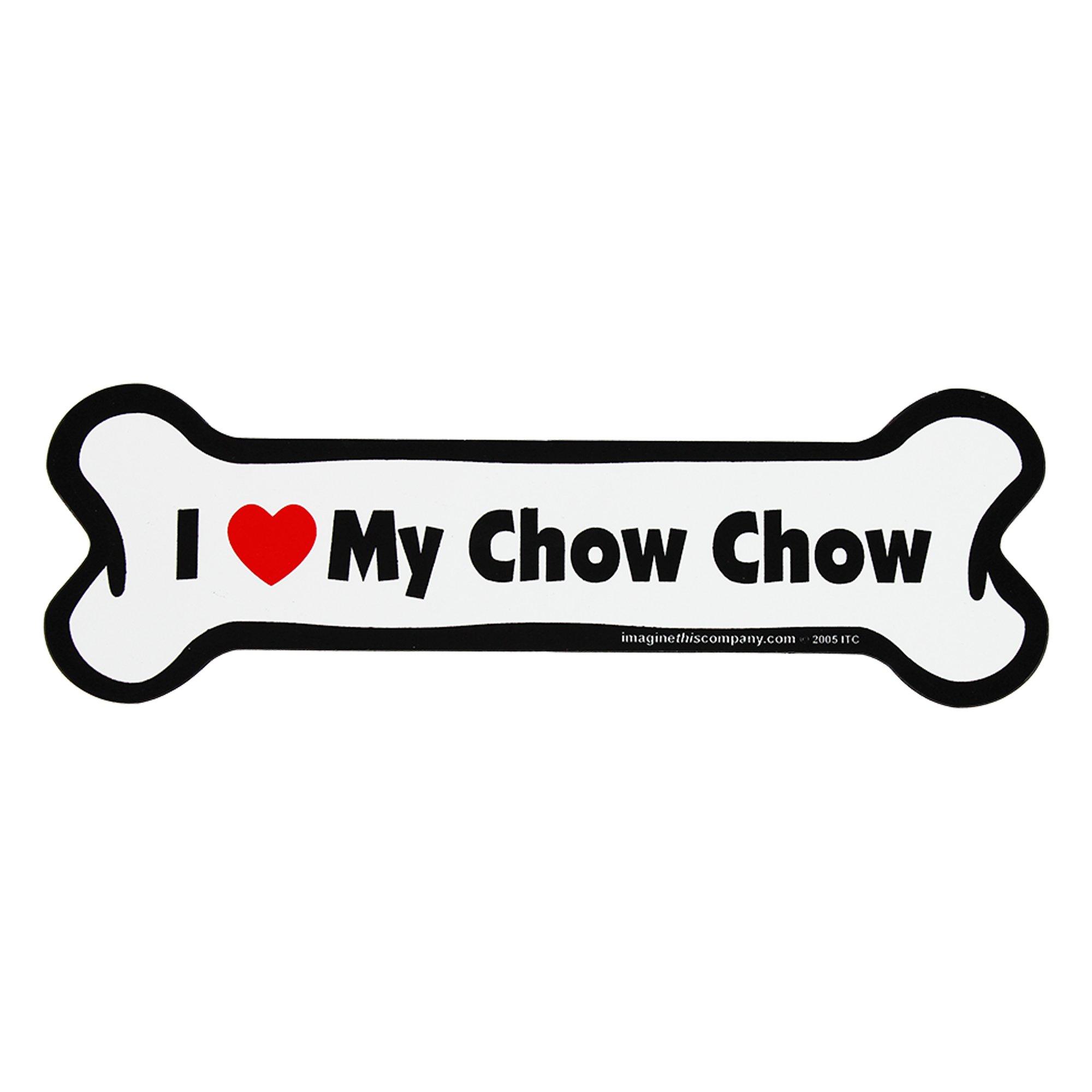 Premium I Love My Dog Car Magnet: Breeds A - K | Ultimate Pet Lover's Accessory