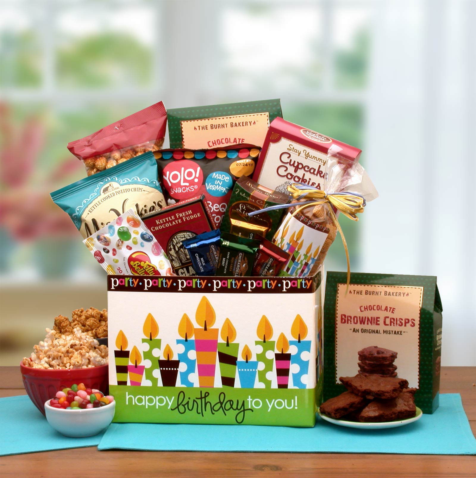 Ultimate Birthday Celebration Gift Box - Premium Snack Collection