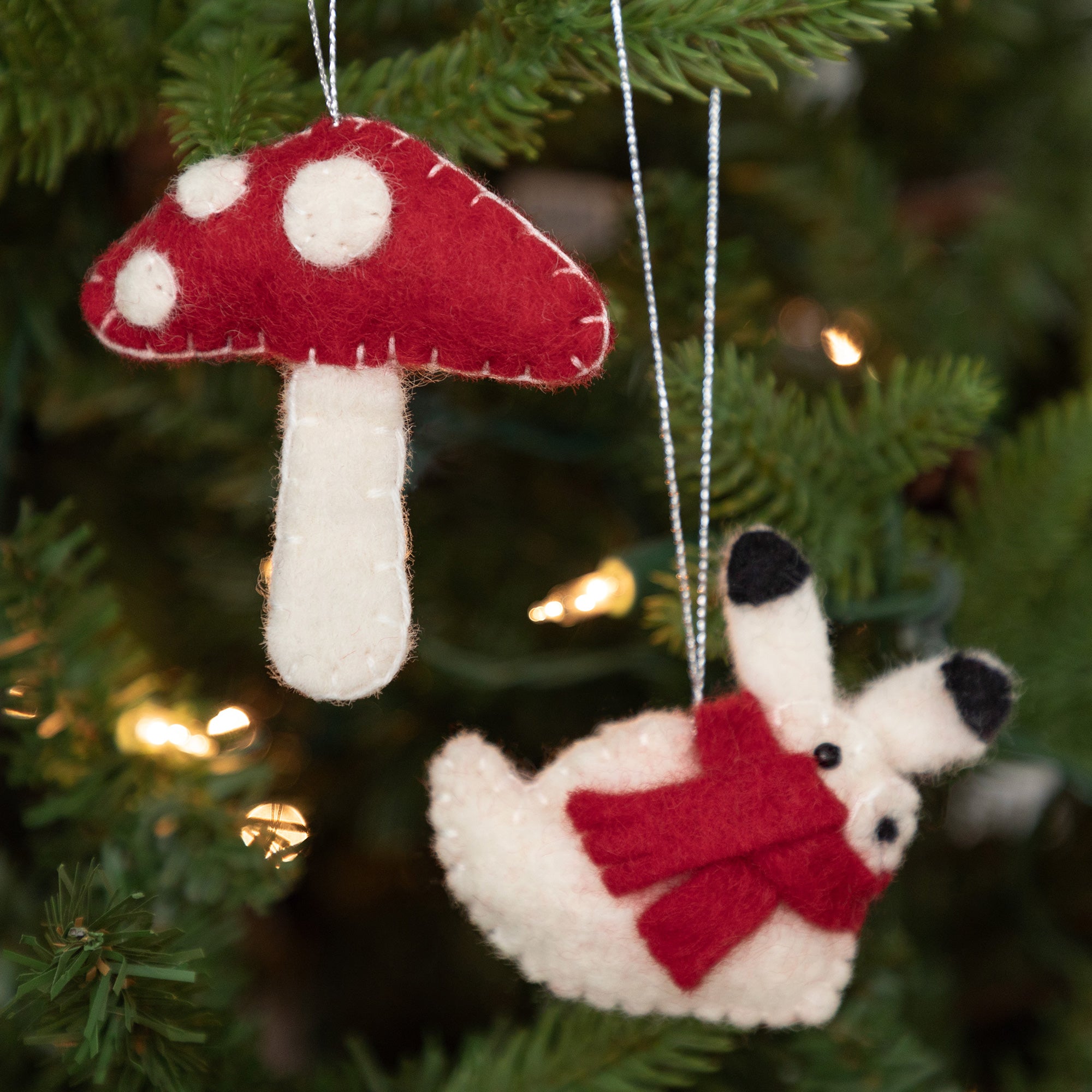 Premium Handmade Felt Woodland Creature Ornament