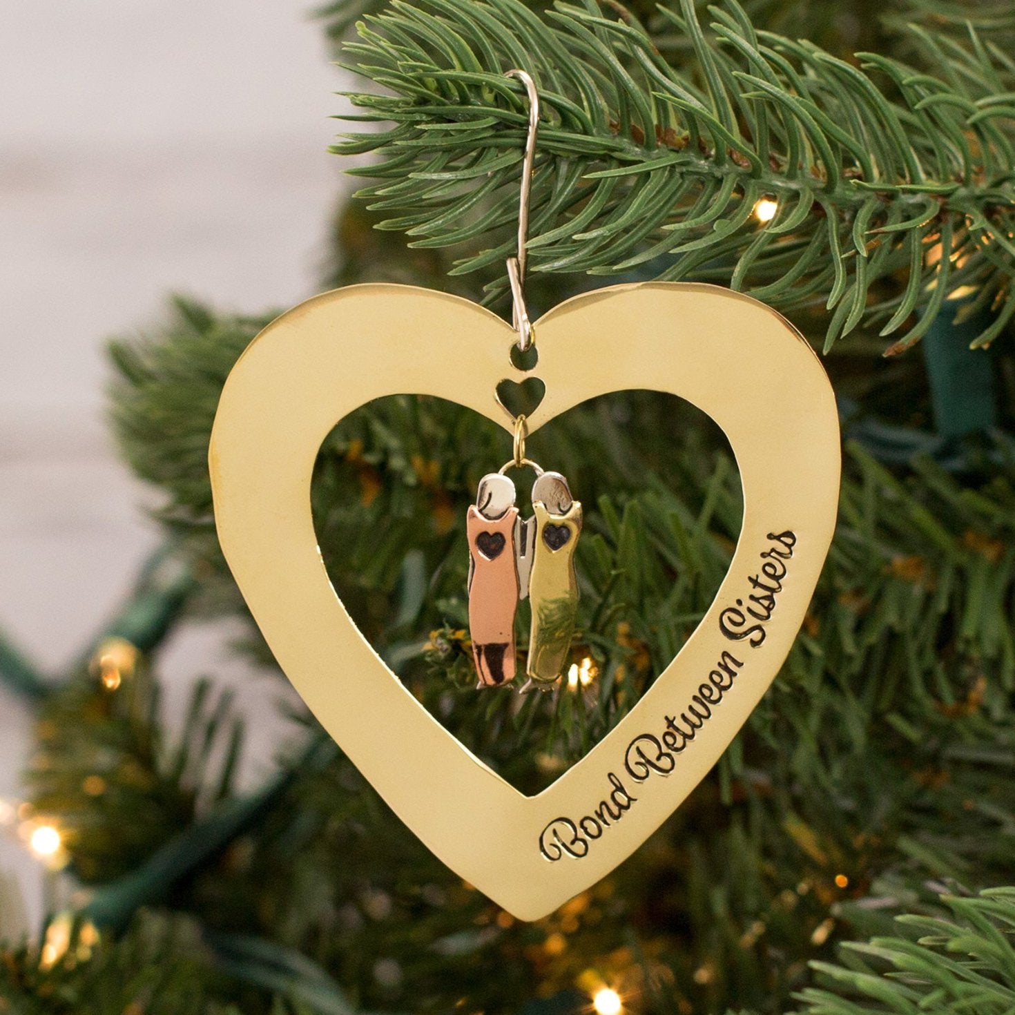 Premium Sisterhood Keepsake Ornament | Handmade & Fair Trade