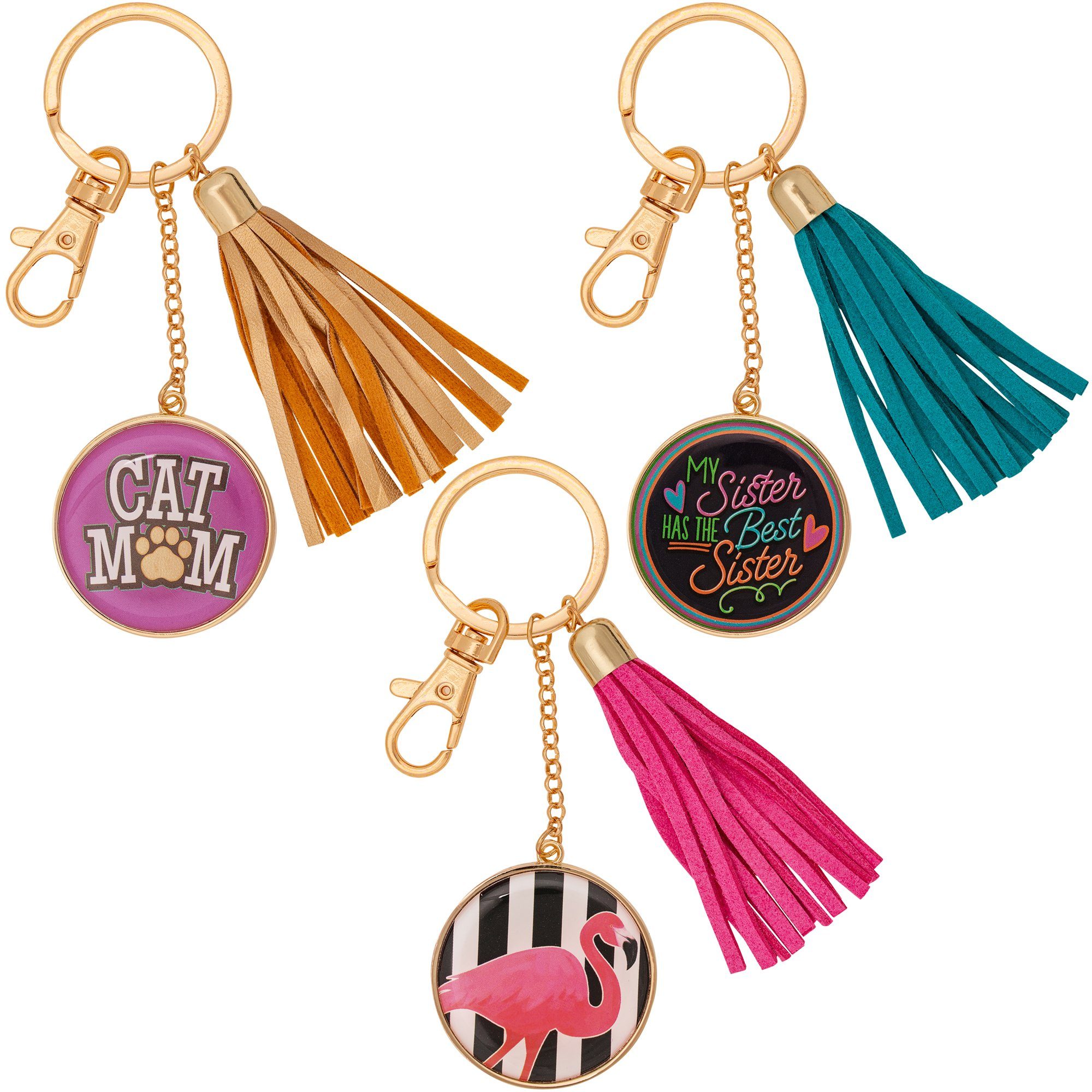 Ultimate Spirited Tassel Keychain - Vibrant & Stylish