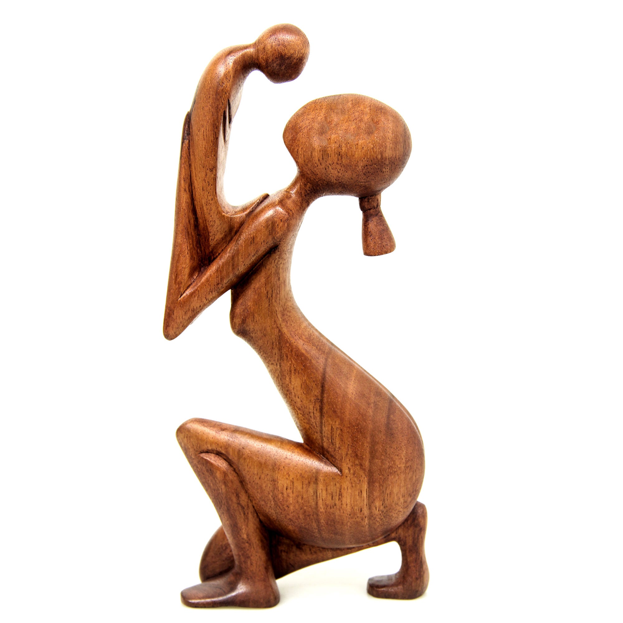 Premium Handcrafted Mother and Child Sculpture - Moment of Tenderness