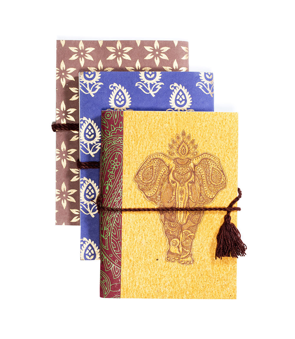 Premium Jaipur Elephant Travel Journal