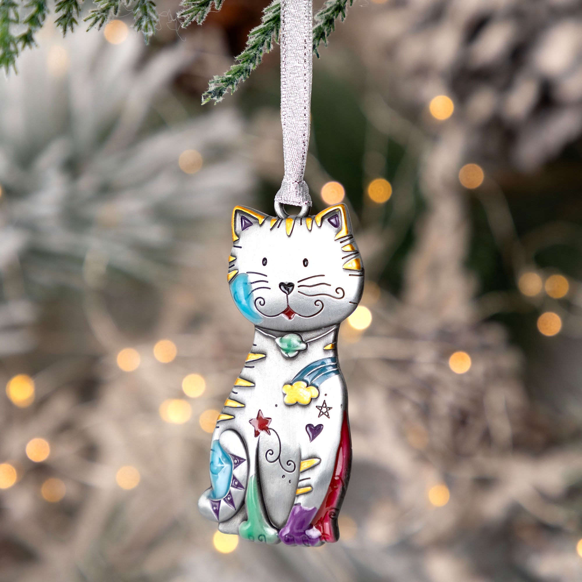 Premium Color Pop Kitty & Dog Ornament - Ultimate Holiday Decor
