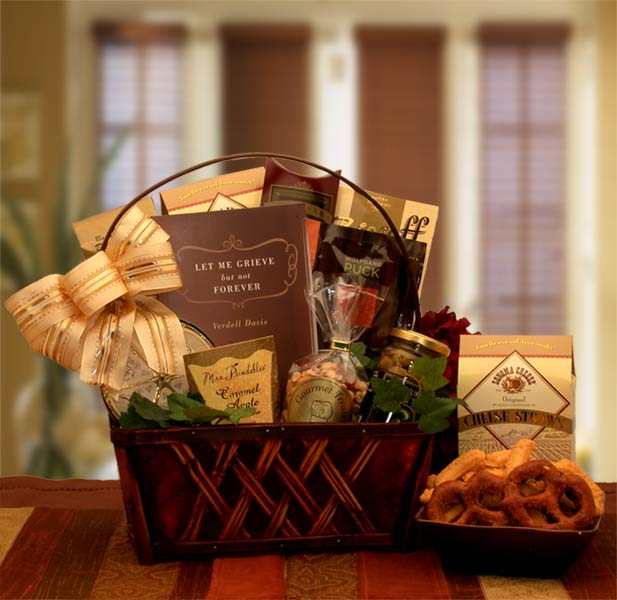 Premium Sympathy Gift Basket - A Time To Grieve