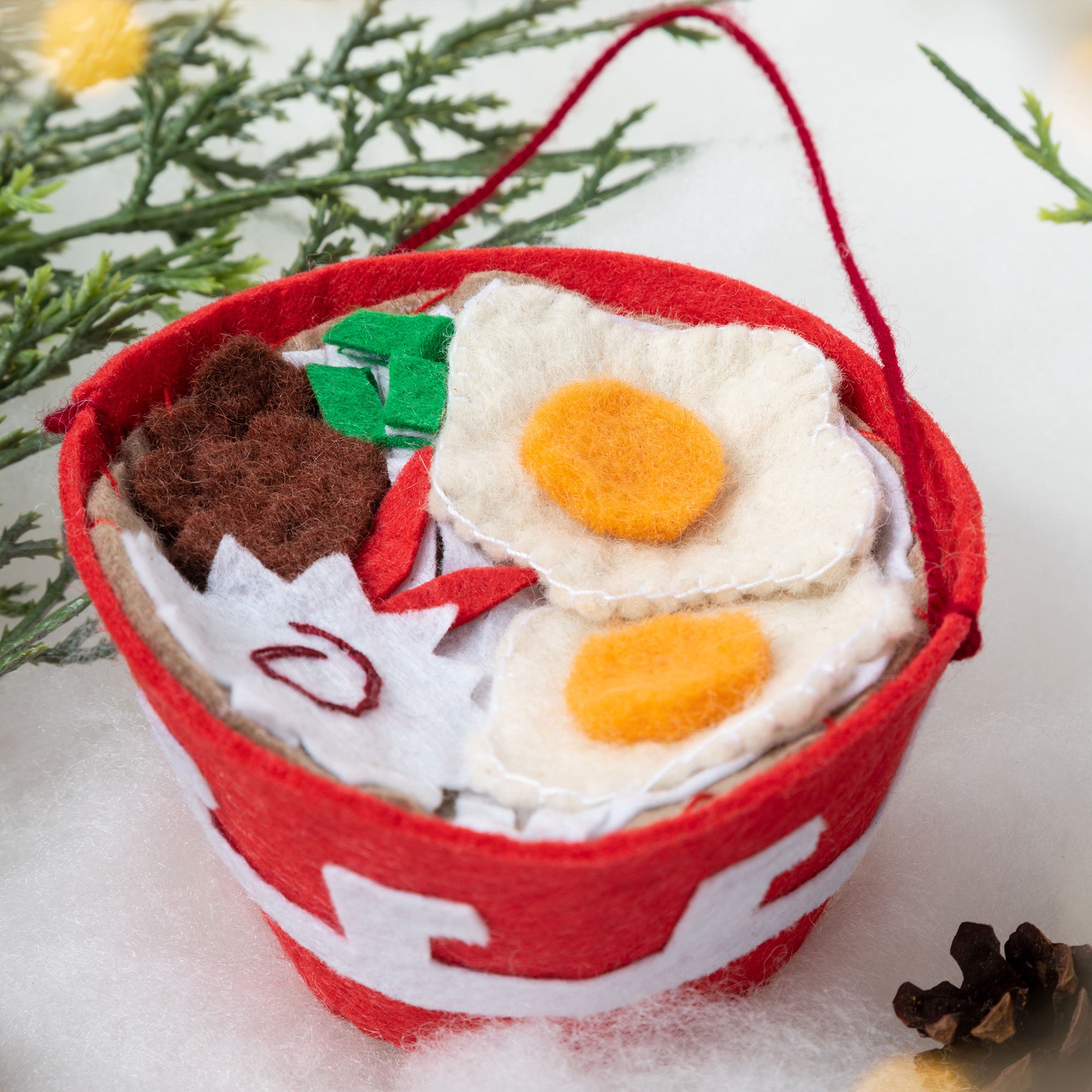Premium Handmade Felt Food Ornaments
