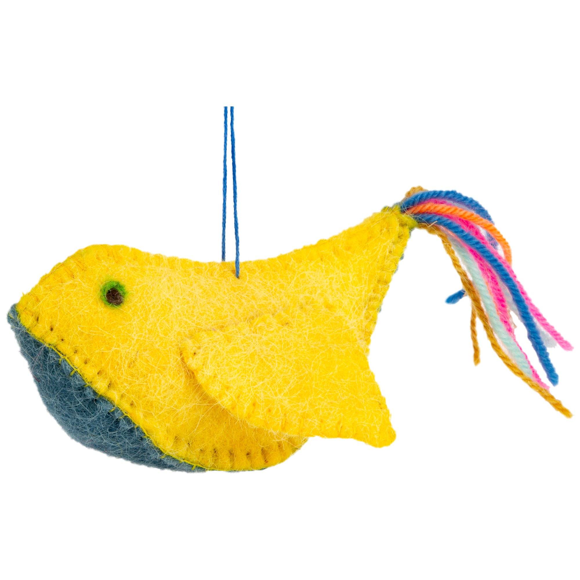 Premium Handmade Felt Bird Ornament - Ultimate Holiday Decoration