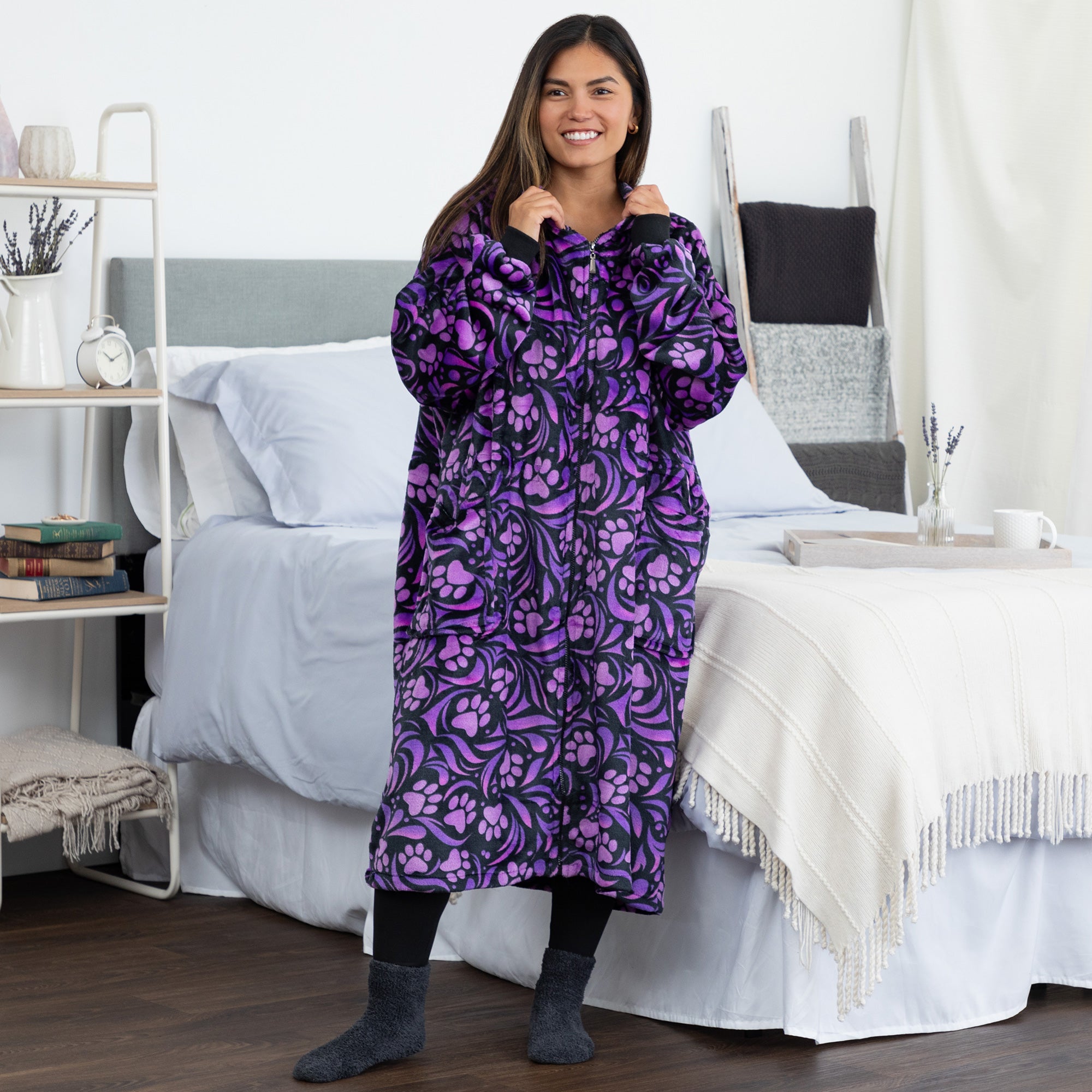 Ultimate Comfort? Premium Oversized Zip-Up Blanket Hoodie
