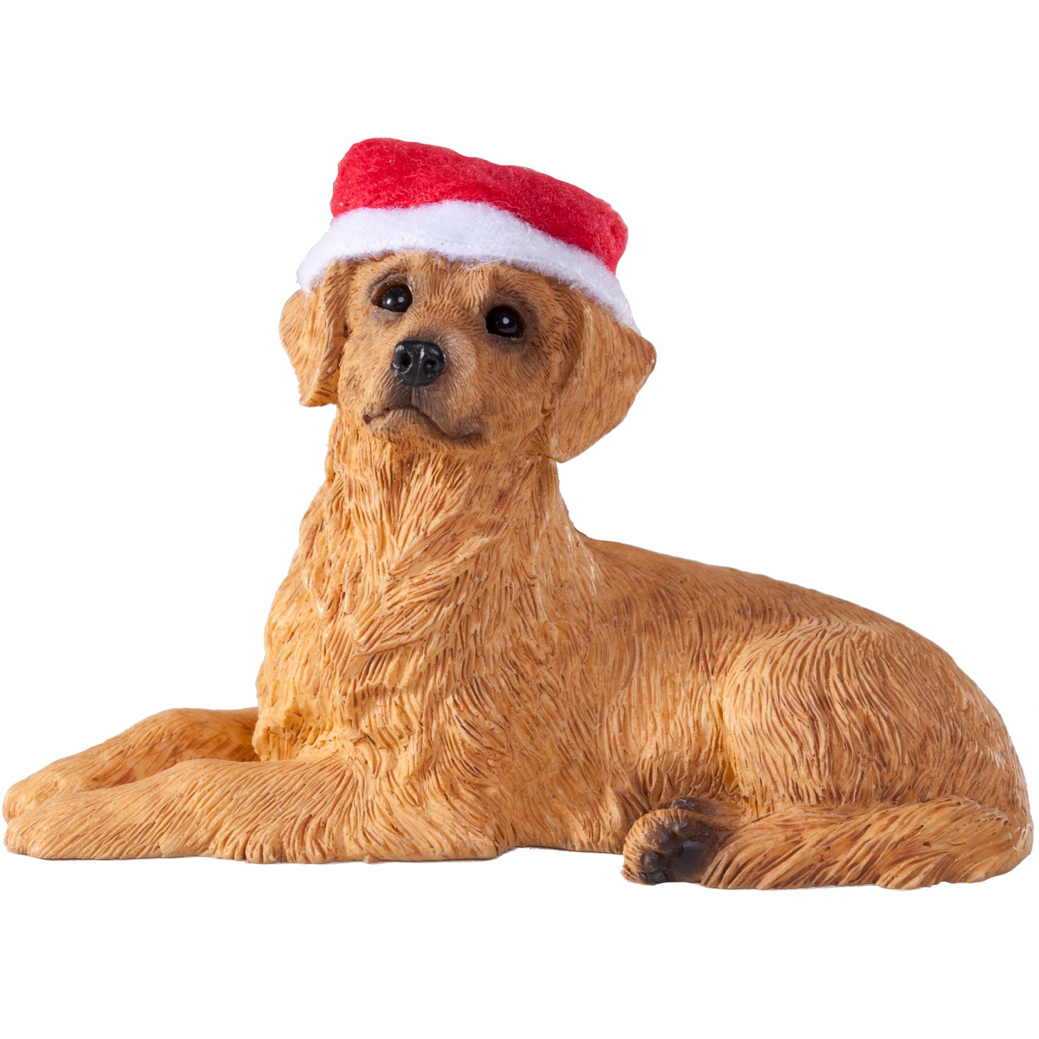 Premium Hand-Painted Golden Retriever Christmas Ornament