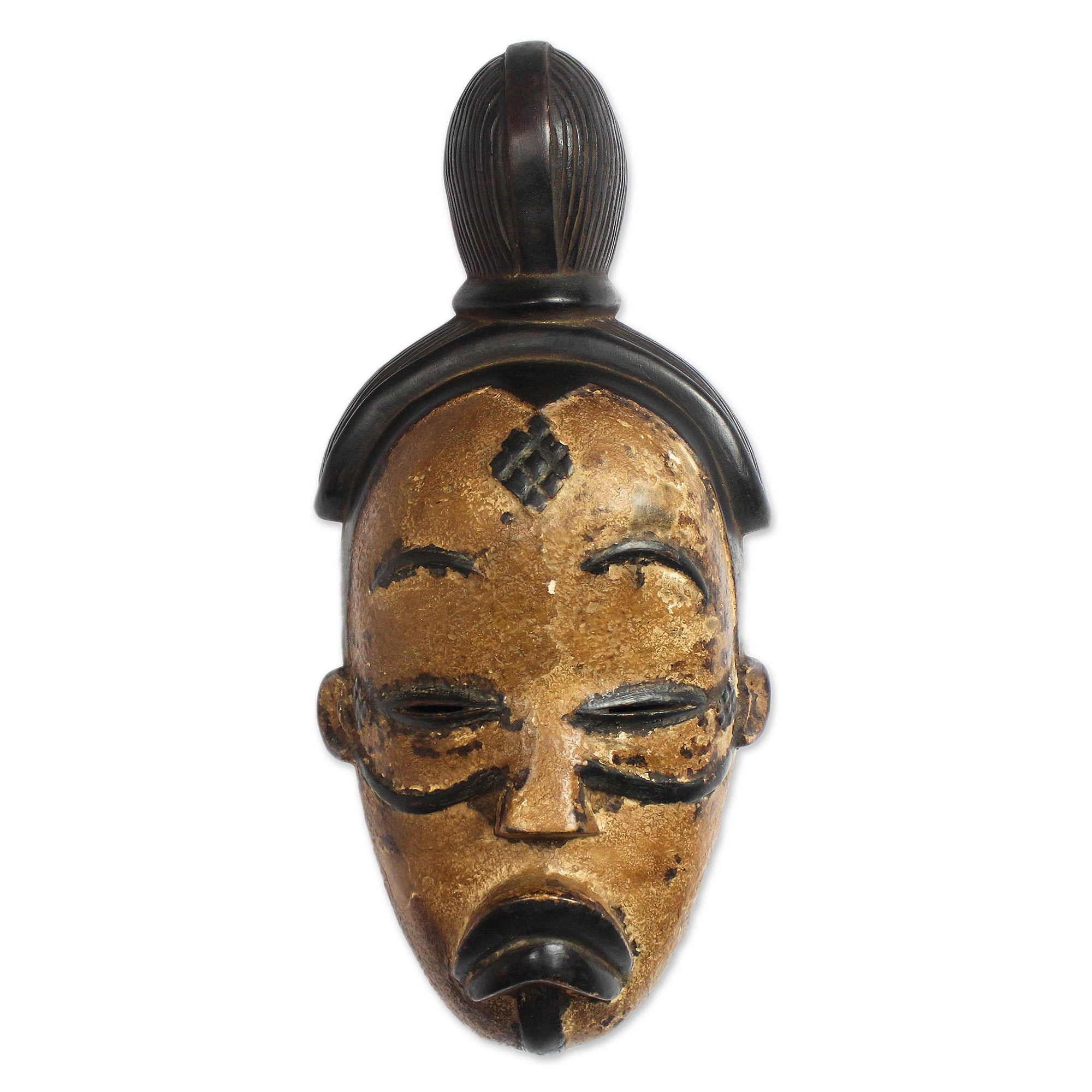 Premium Gabonese Wood Mask – Judge and Feast Collection