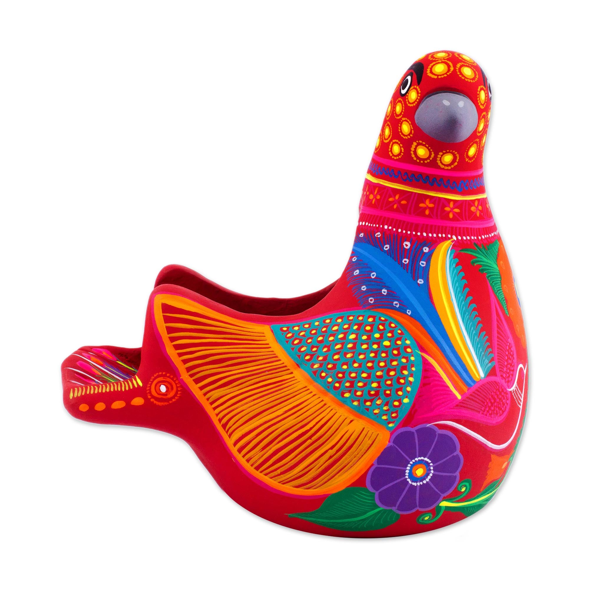 Premium Handcrafted Ceramic Dove Sculpture – Authentic Mexican Artistry