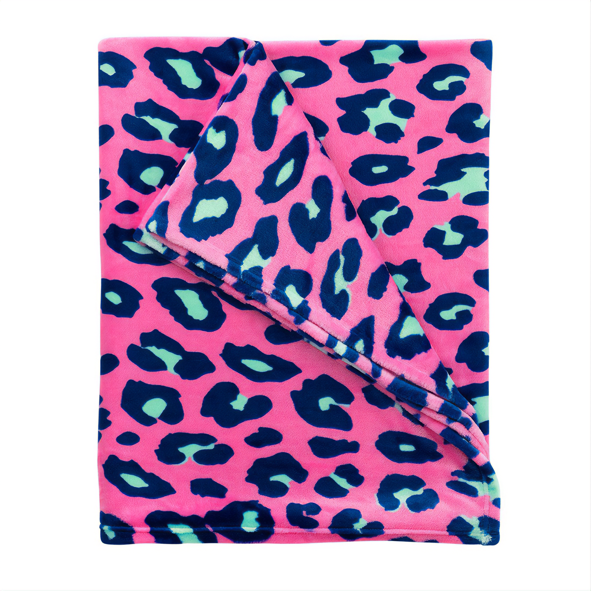 Ultimate Hot Pink Leopard Plush Blanket