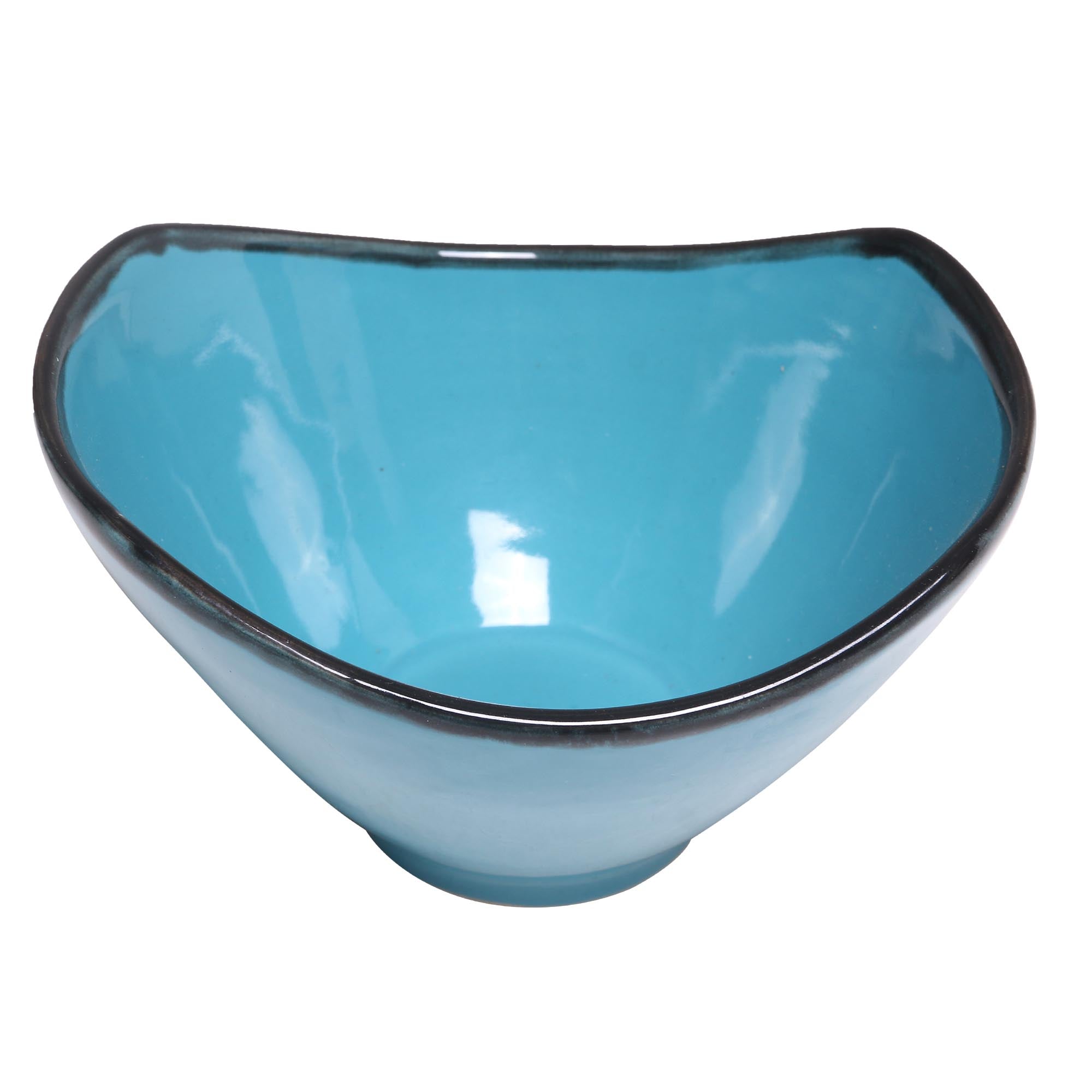 Premium Blue Wave Handcrafted Ceramic Bowl - Ultimate Kitchen Essential