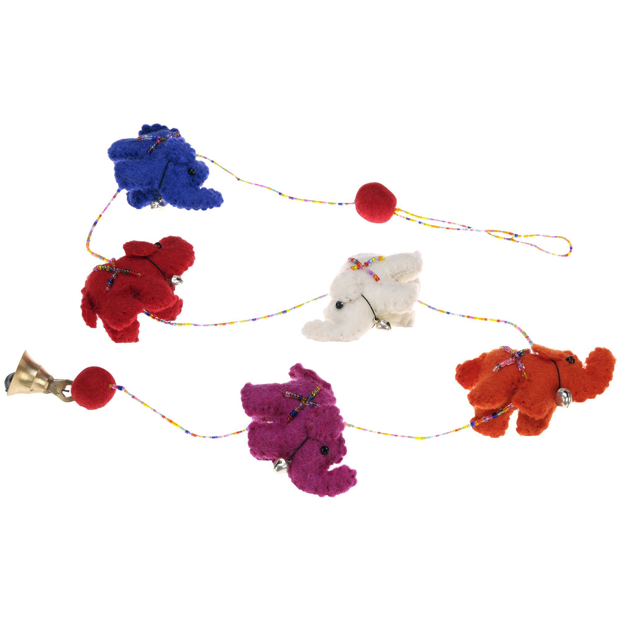 Premium Handcrafted Elephant Garland - Lucky & Joyful