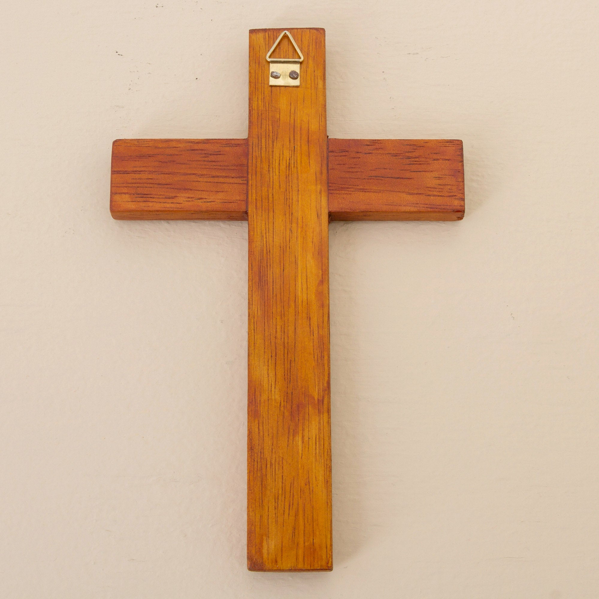 Premium Chrysocolla Wall Cross - Handcrafted Spiritual Decor