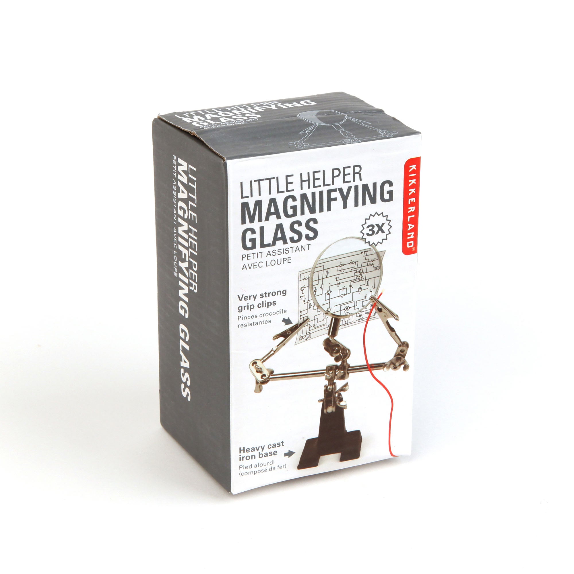 Premium Adjustable Magnifying Glass with Weighted Base