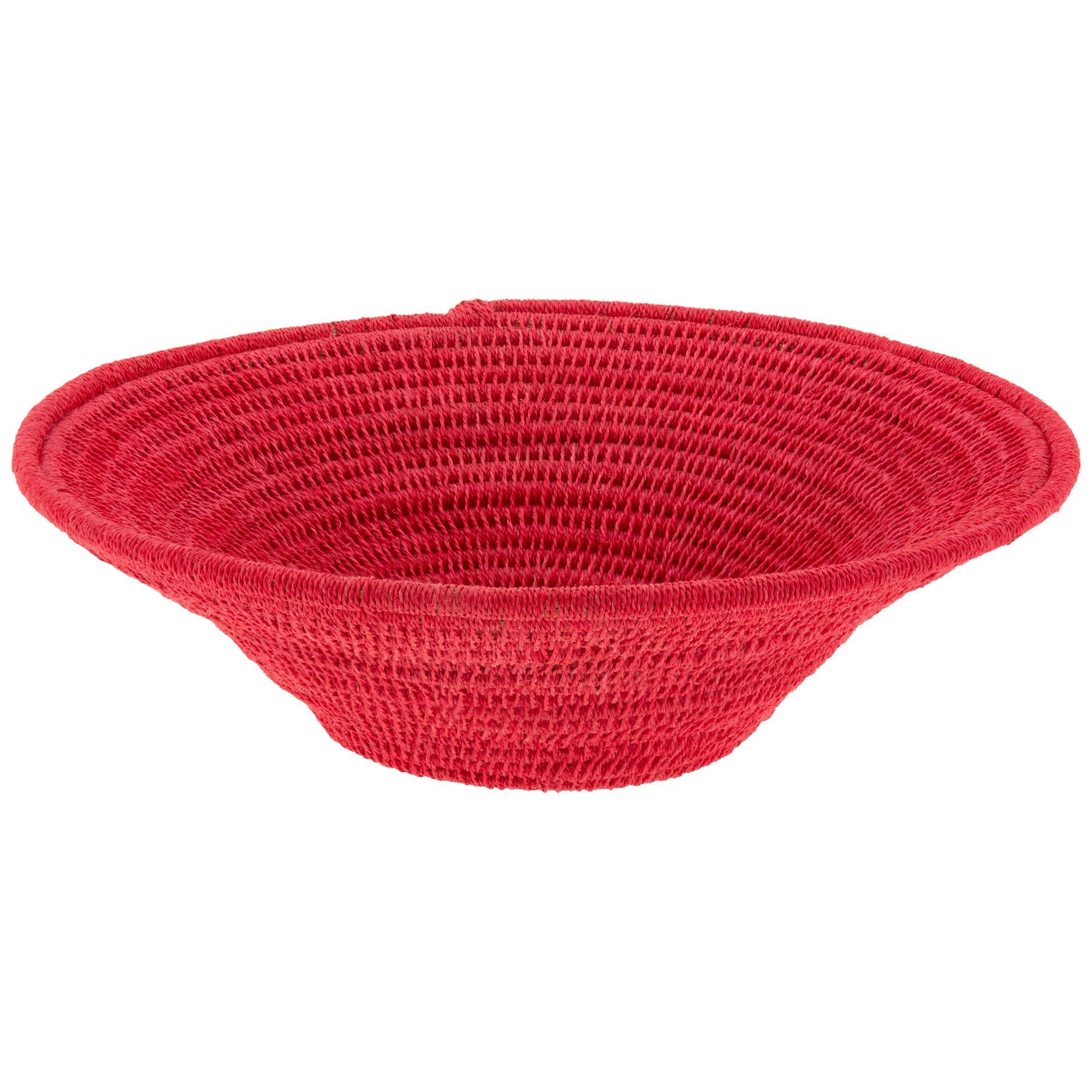 Premium Handwoven Sisal Petite Basket - Fair Trade Home Decor