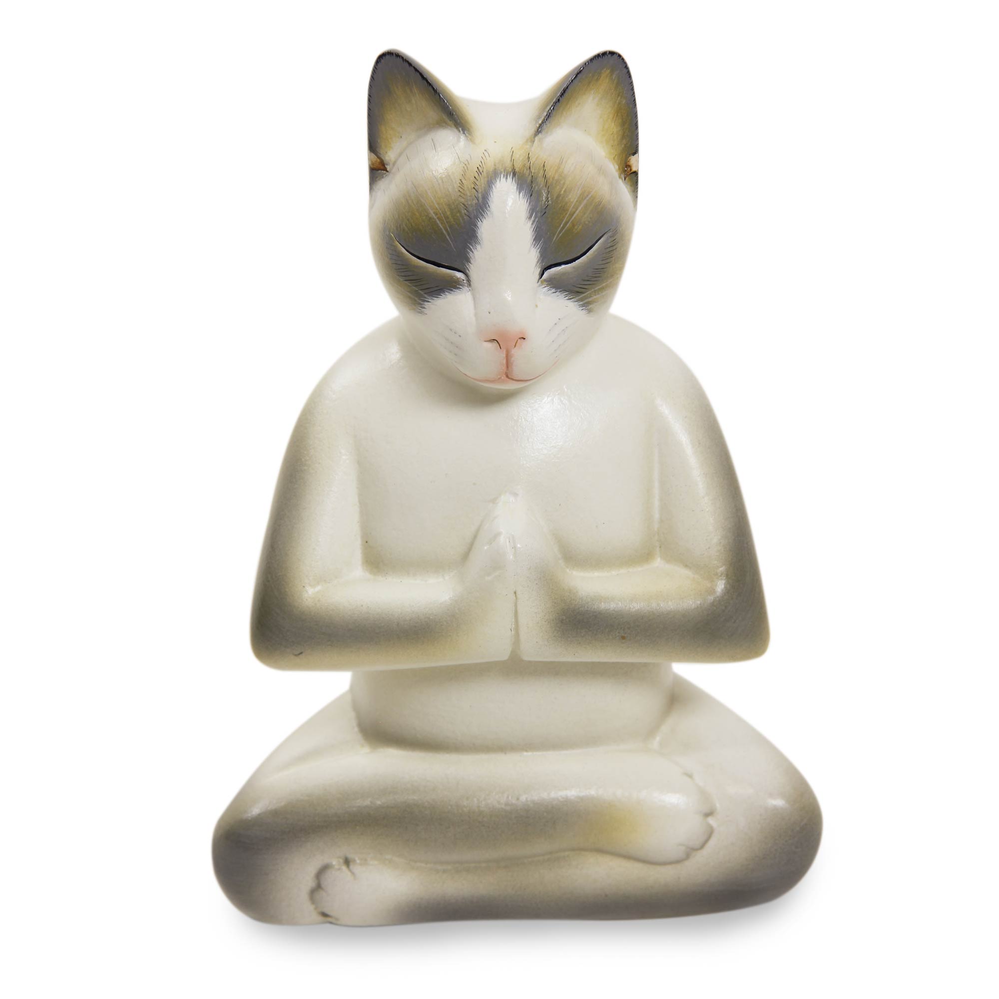 Premium Handcrafted Meditation Cat Sculpture