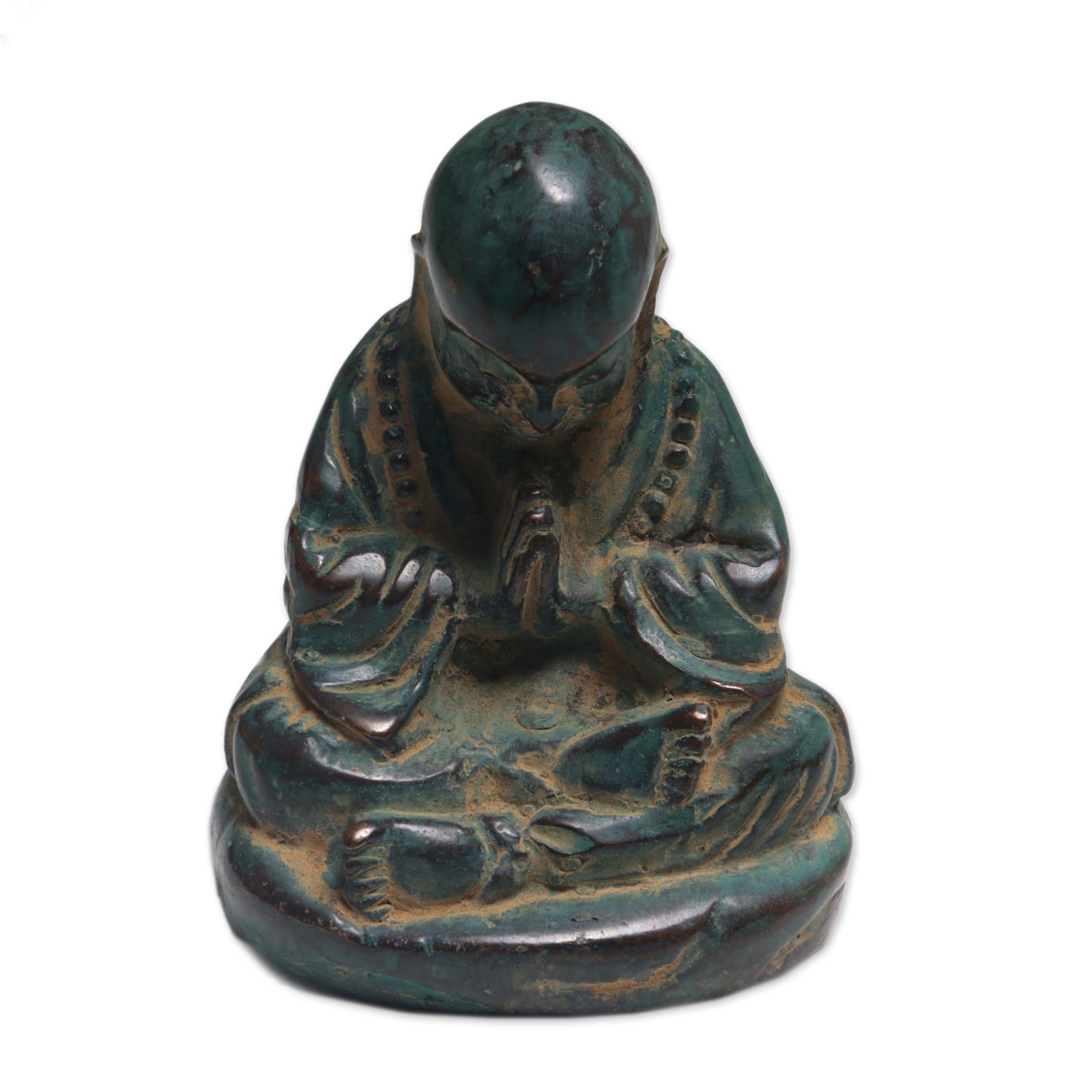 Premium Handcrafted Balinese Bronze Meditating Buddha Statue