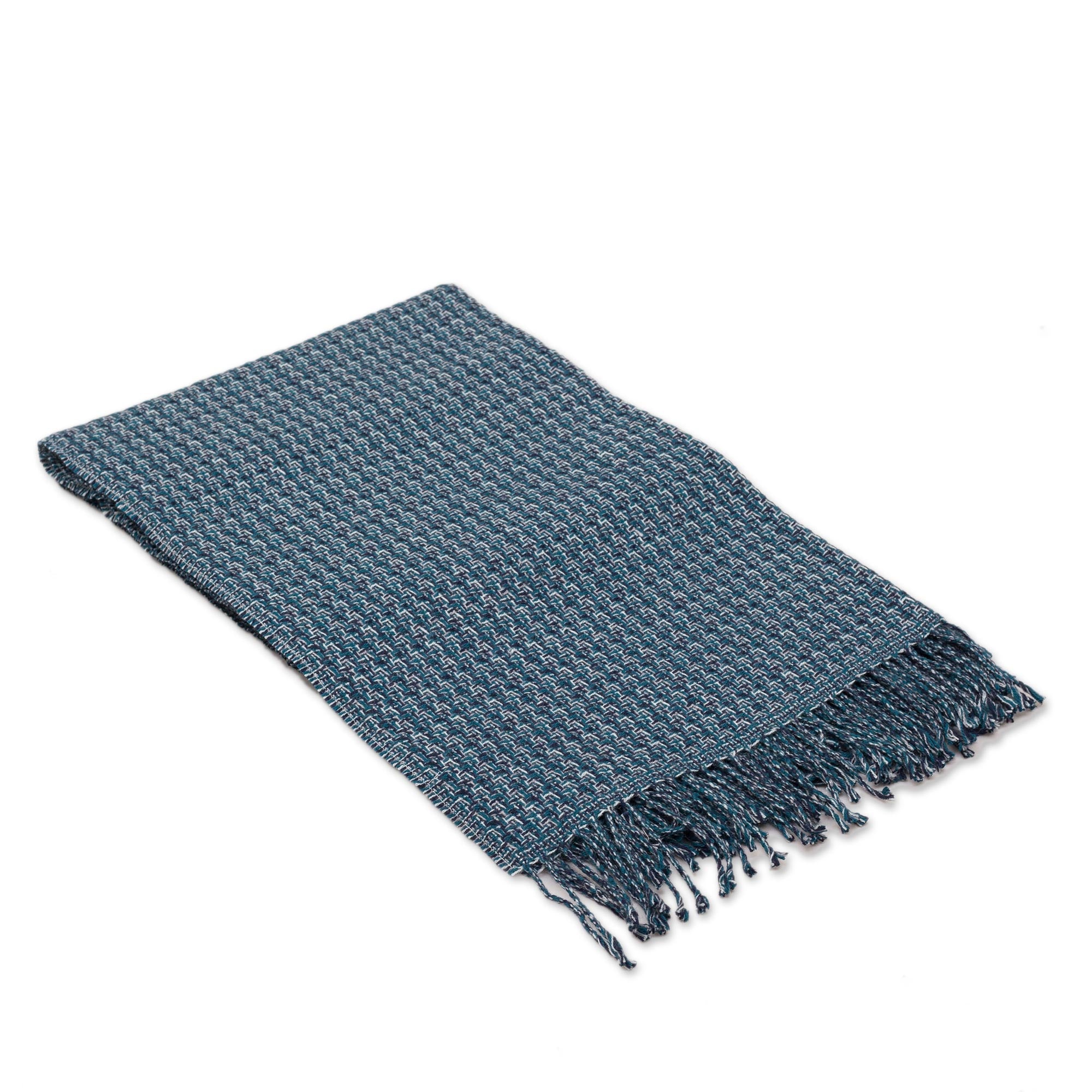 Premium Alpaca Blend Throw Blanket - Handwoven in Peru